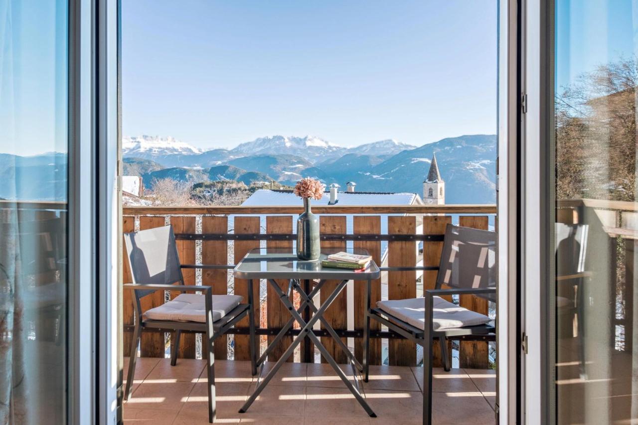 Beckenbinder Apartement Schlern San Genesio Atesino Exteriör bild